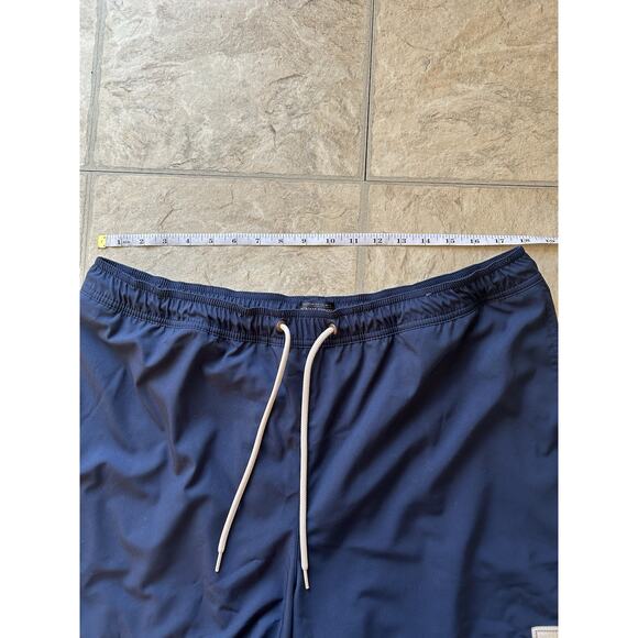 Pendleton Navy Blue Men’s BANDED CROWN HYDROMORPH SWIM TRUNKS Size Large - Picture 6 of 8
